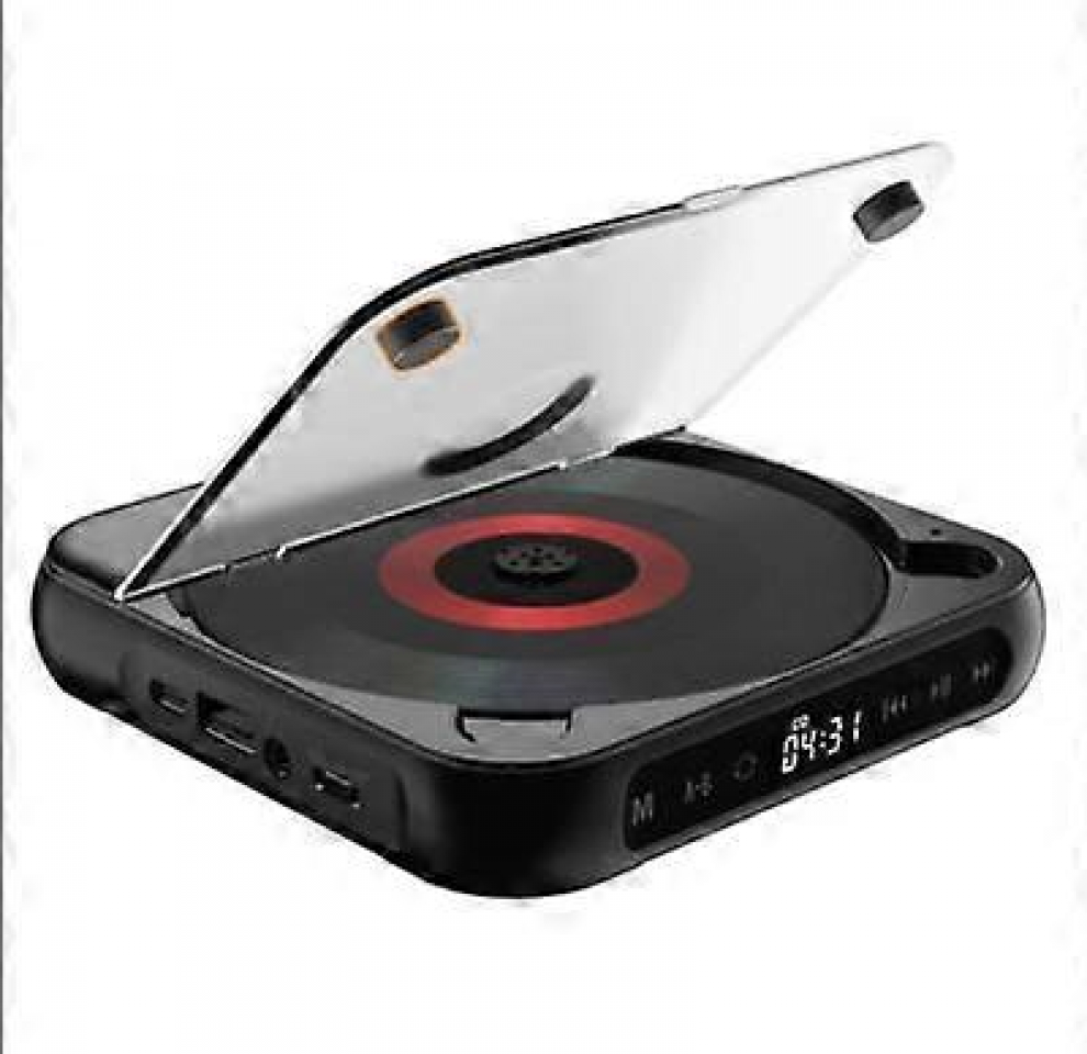 Rechargeable Compact CD Player Bluetooth