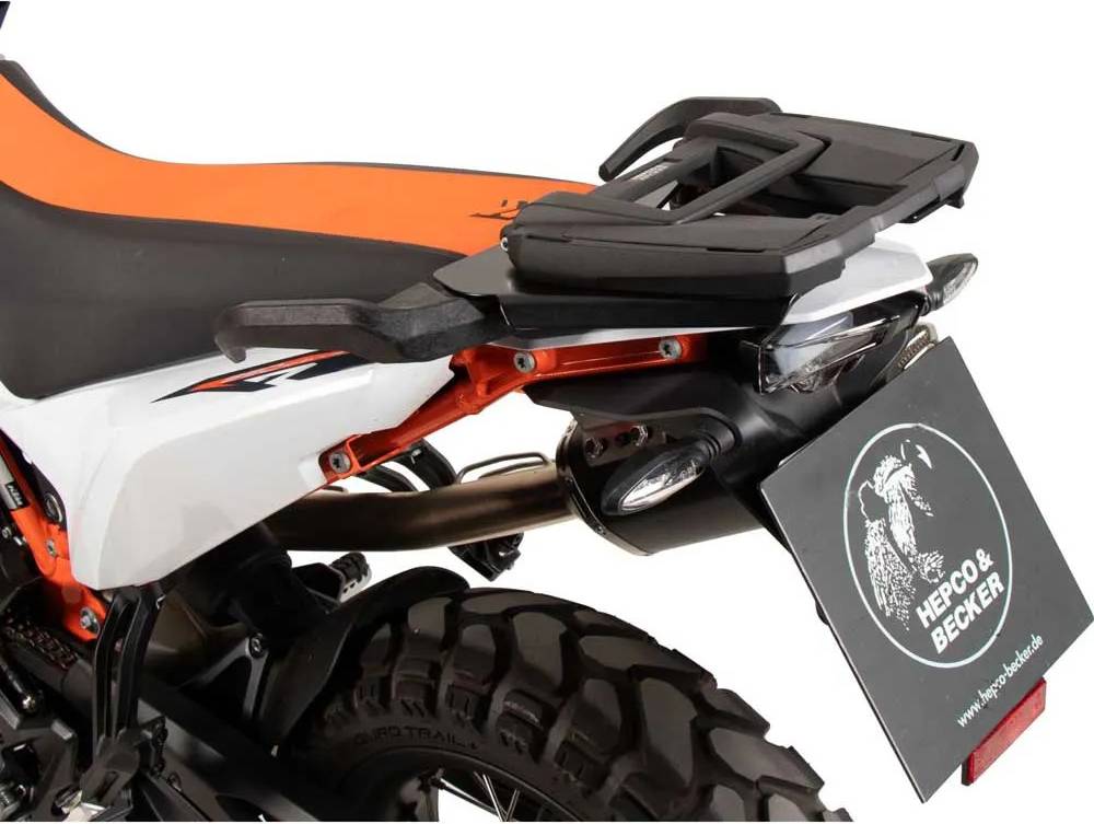 Becker Ktm 890 Adventure Rally Easyrack Top Case Rear Fitting - Naranja