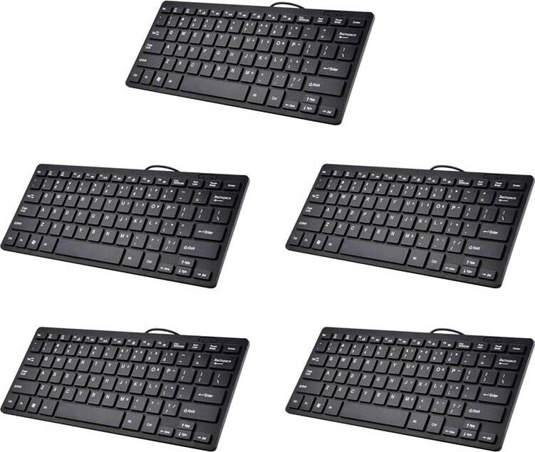 Typecat 5X Compact Wired USB Keyboard