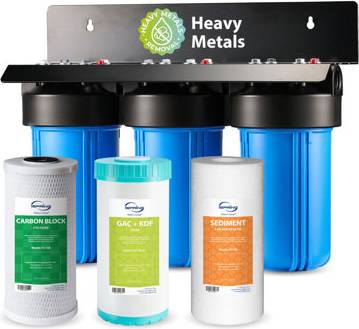 Water filter system iSpring Water Systems WGB31B-KS Whole House Filter System