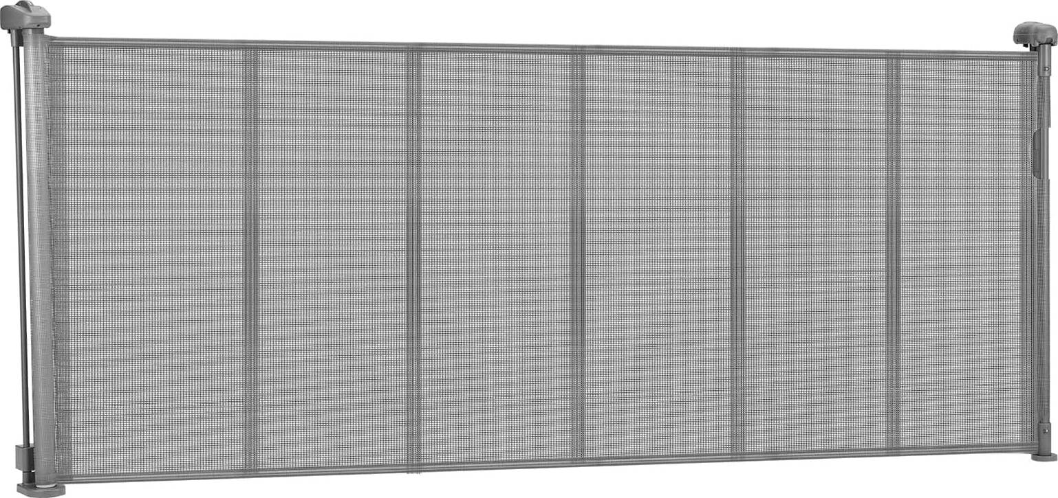 Retractable baby gate VEVOR Retractable Baby Gate 34 Inch Tall