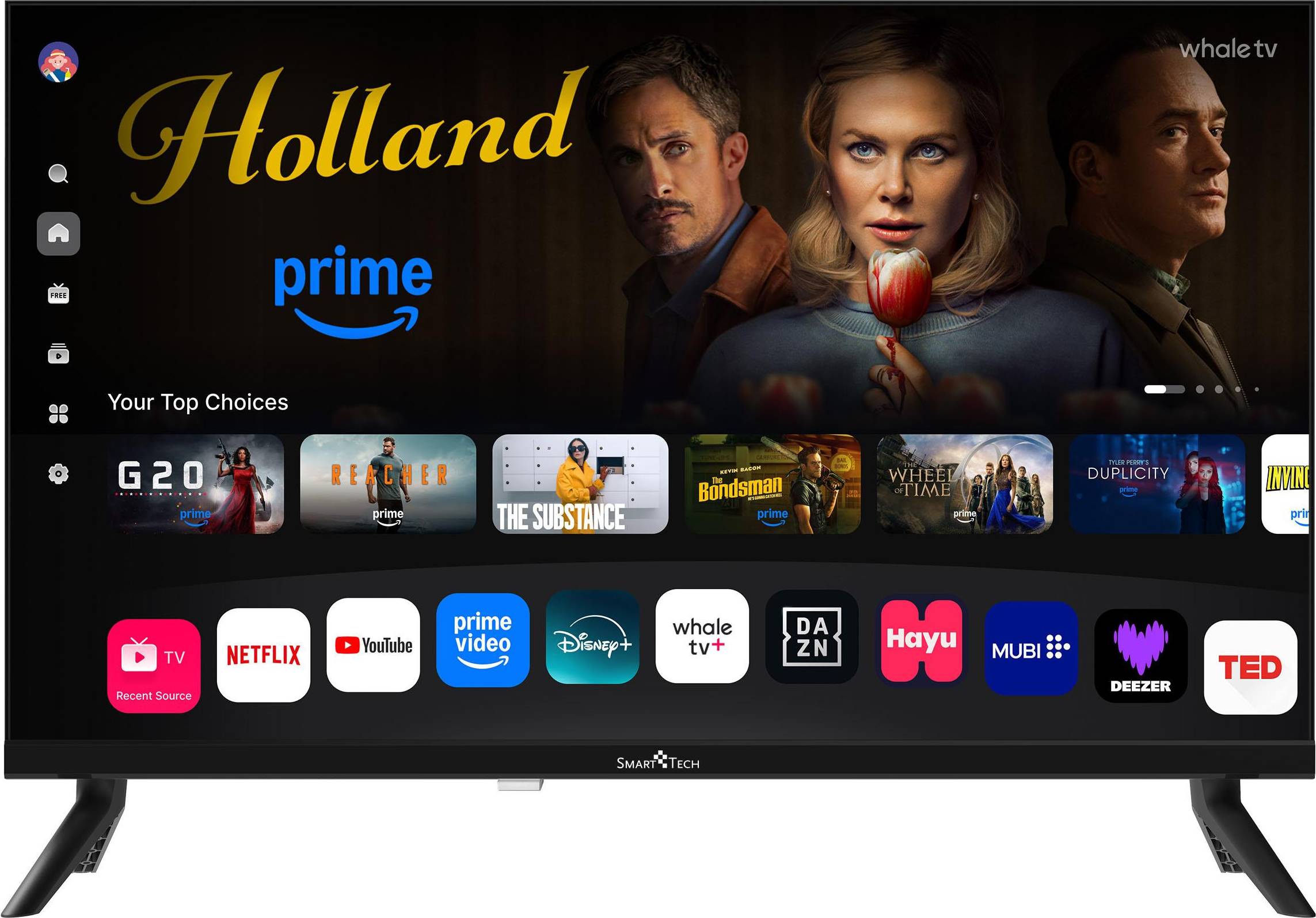 TV LED HD 24 Inch Netflix Prime