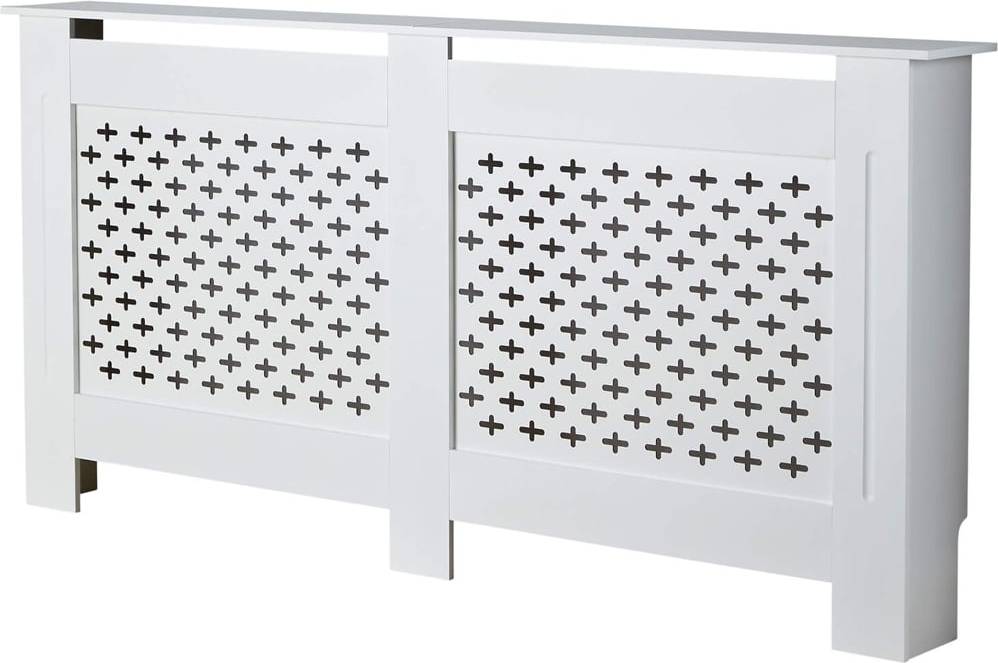 Home Source Crofton White Radiator Cover Unit XL