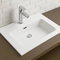 Flauto Flauto Rectangular Counter Top Basin 465mm