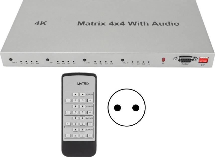 Matrix 4k EDID Management HDMI Matrix Switch