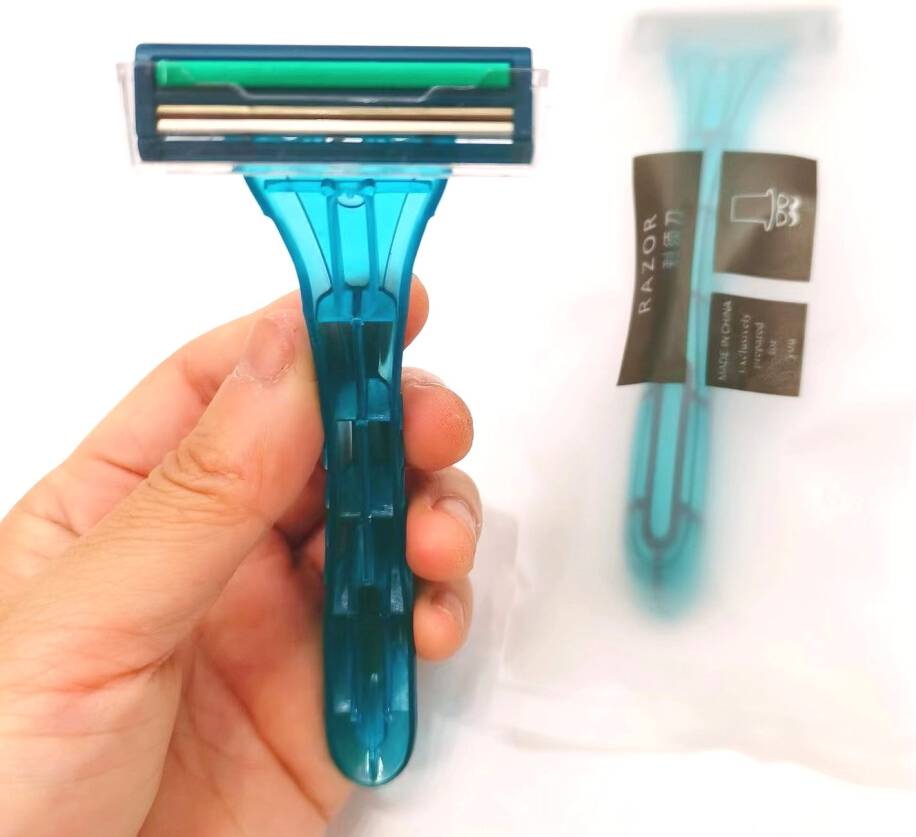 3Layer Stainless Steel Blade Disposable Razor