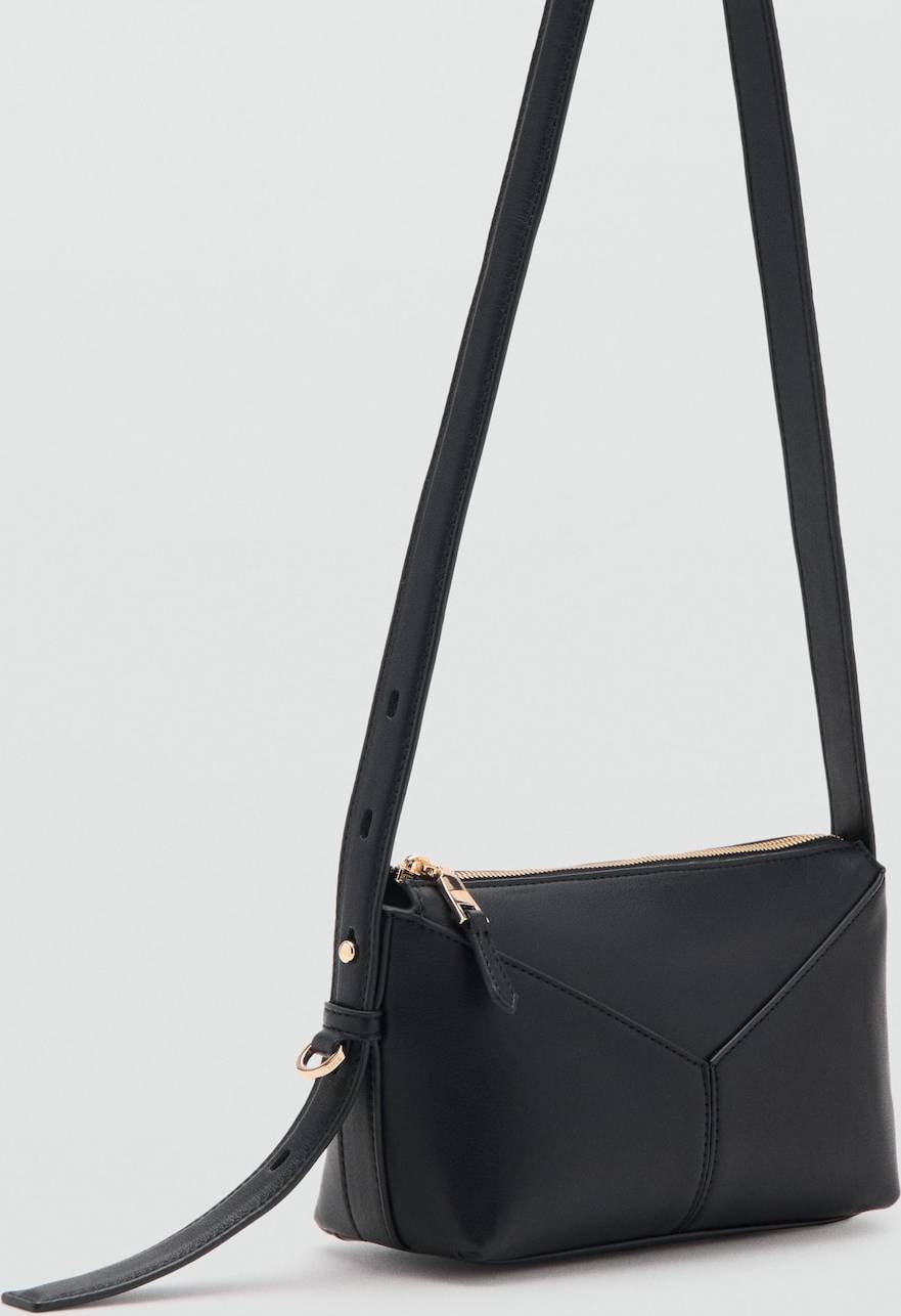 Mango Rectangular Crossbody Bag U - Sort