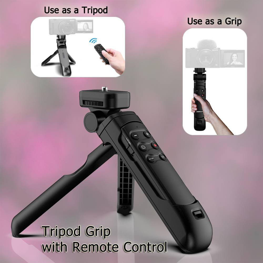 Wireless Remote Control Grip Tripod Set