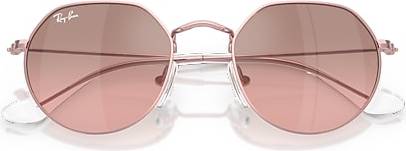 Ray-Ban Barn RJ9565S Junior Jack 304 7E Solglasögon Metall Rosa Rosa Rosa
