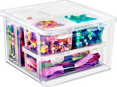 Hardware Storage Container Set 6-Piece
