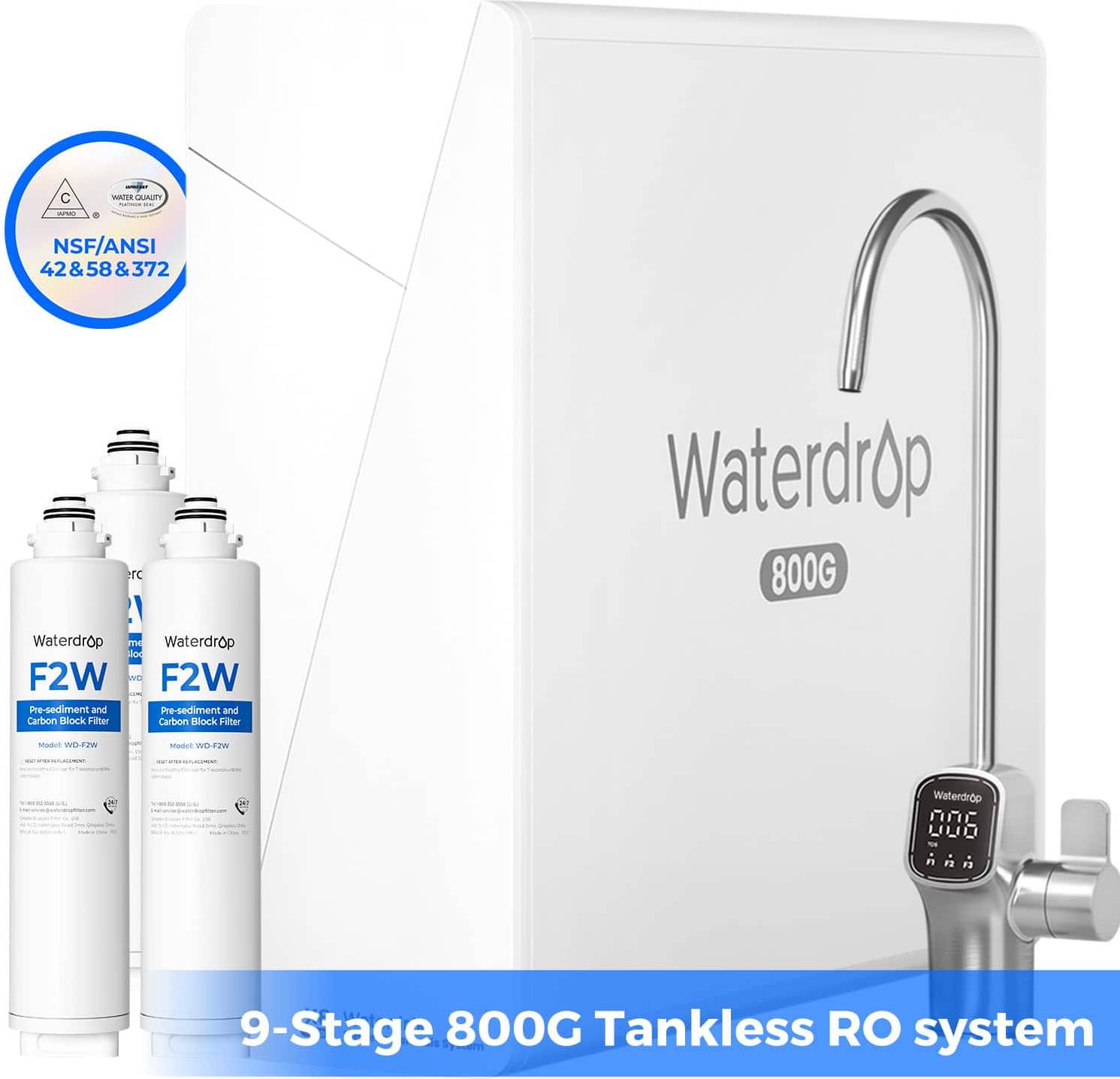 Reverse osmosis water filter Waterdrop X8-PRO Reverse Osmosis Water Filter
