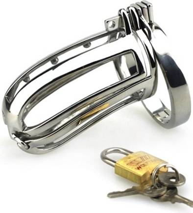 CockLock Internal Studded Chastity Device