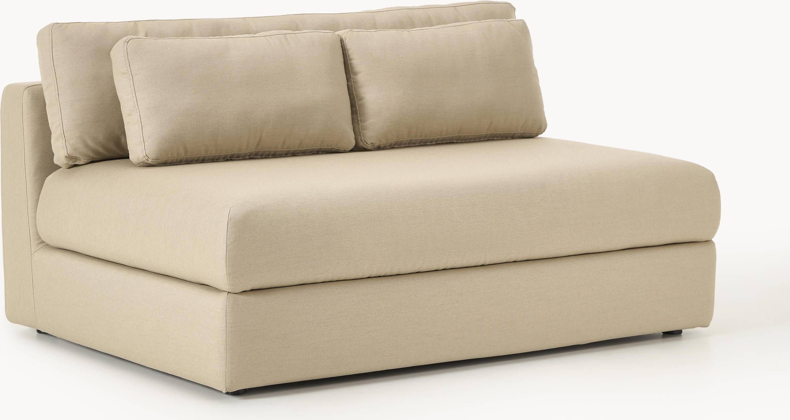 Westwing Collection Modulär Trädgårdssoffa Rabea 2-Sits Modulsoffa