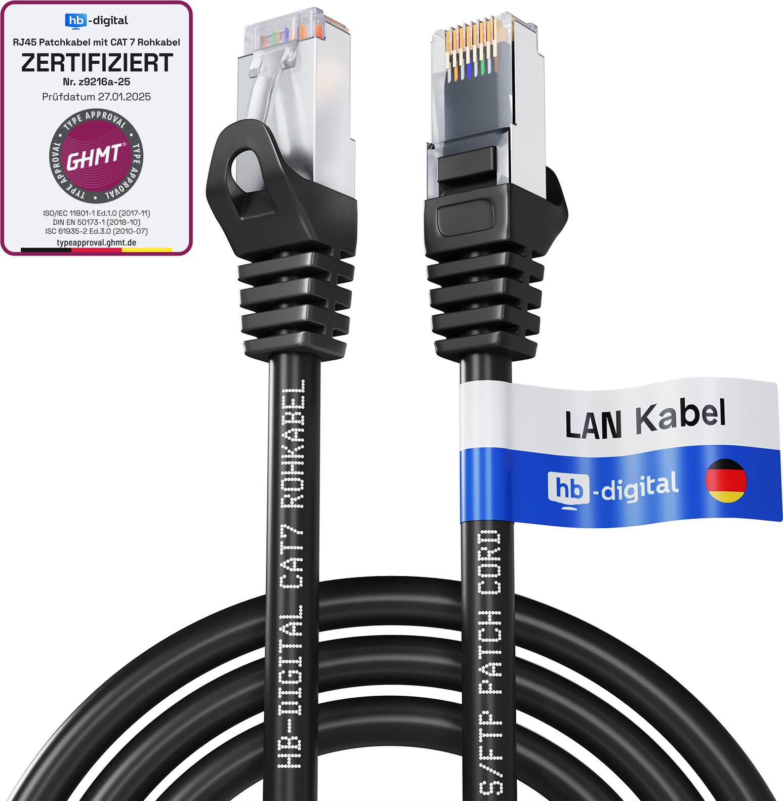 LAN Kabel CAT 7 3m RJ45 SFTP