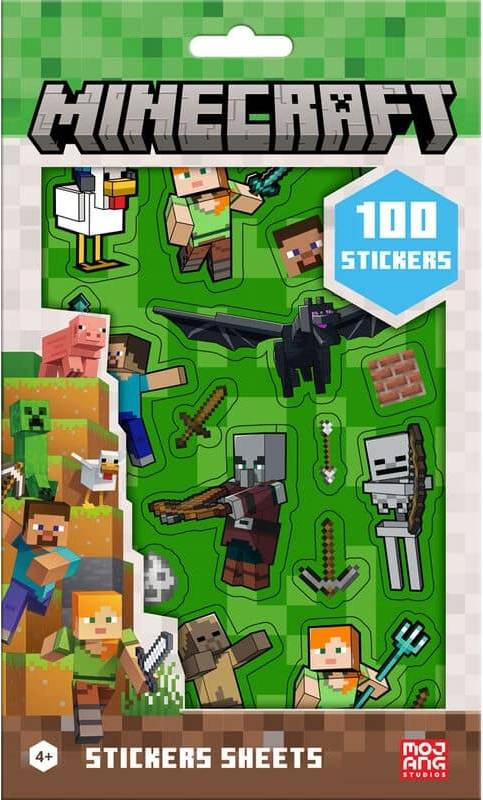 Minecraft Sticker Set - 100 Stickers