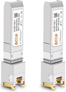 Ubiquiti 10gbase 6COMGIGA 2Pack 10GBase-T SFP+ to RJ45 Copper Module