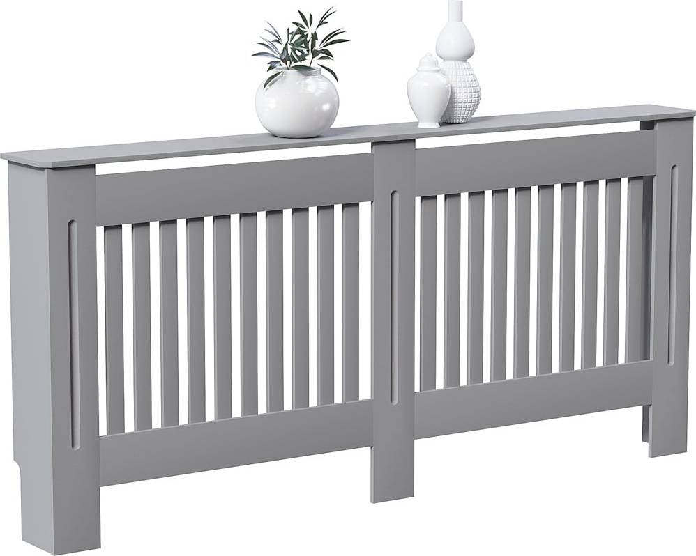 Vida Designs Chelsea Olive Grey Radiator Cover Extra Large