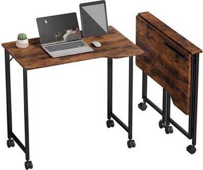 Homcom Small With Wheels Writing Desk
