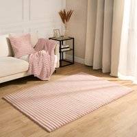 Faux Fur Rug Ribbed Mat 80 cm x 150 cm