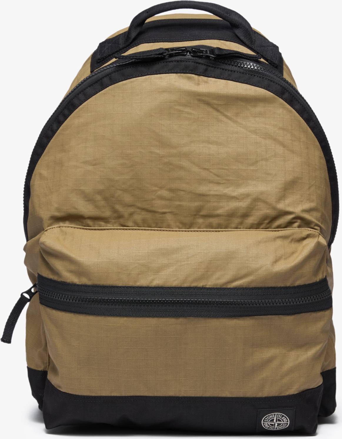 Stone Island Double Coated Cotton Ripstop Backpack - Beige