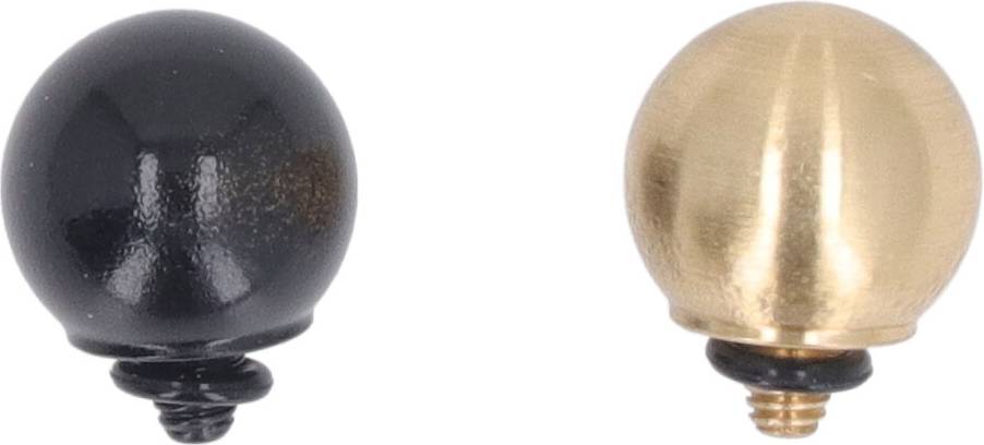 2Pcs Ball Shape Shutter Button Front Lens Cap