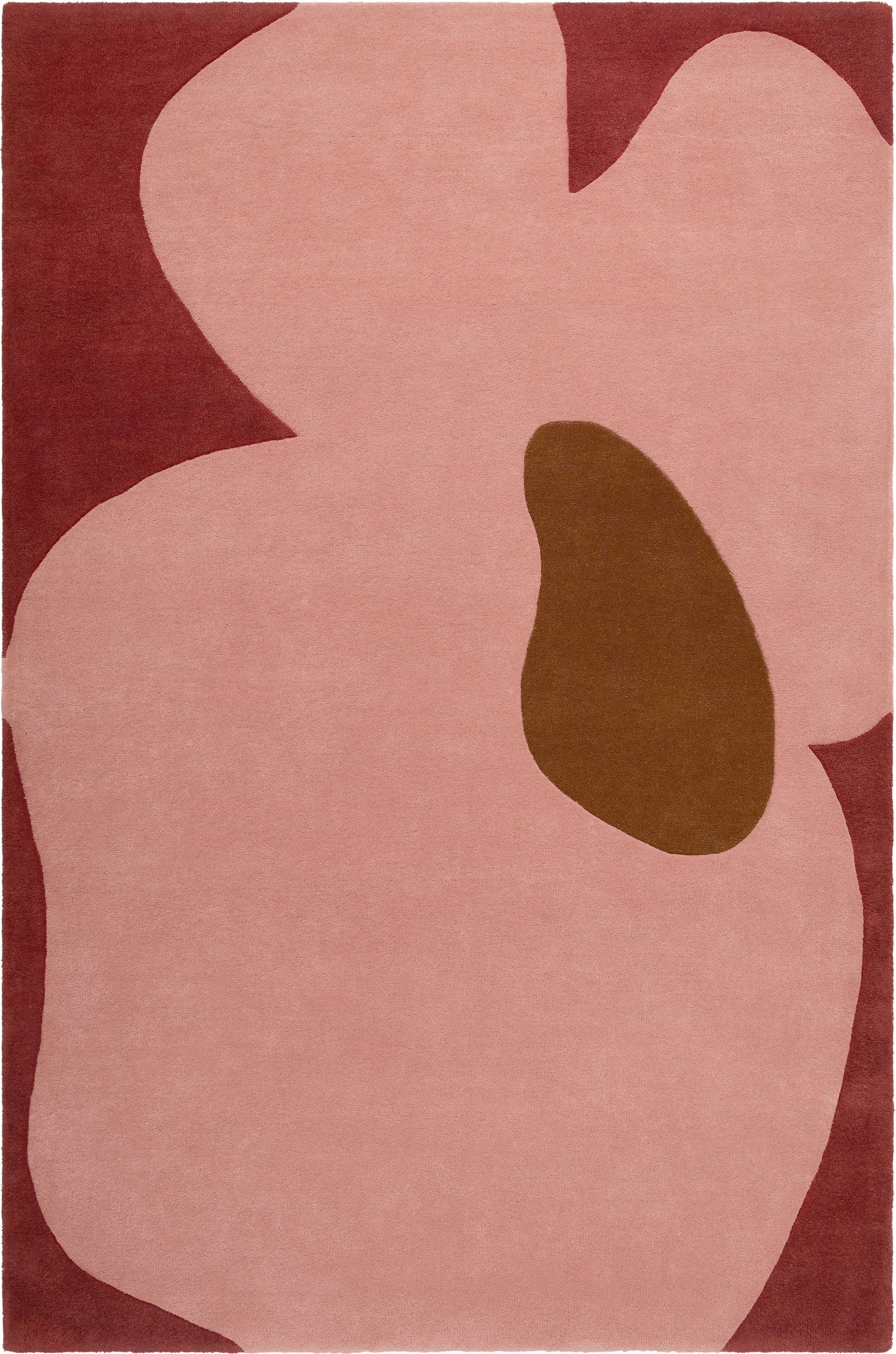 Decotique Poppy Wool Rug 250x350 cm Red