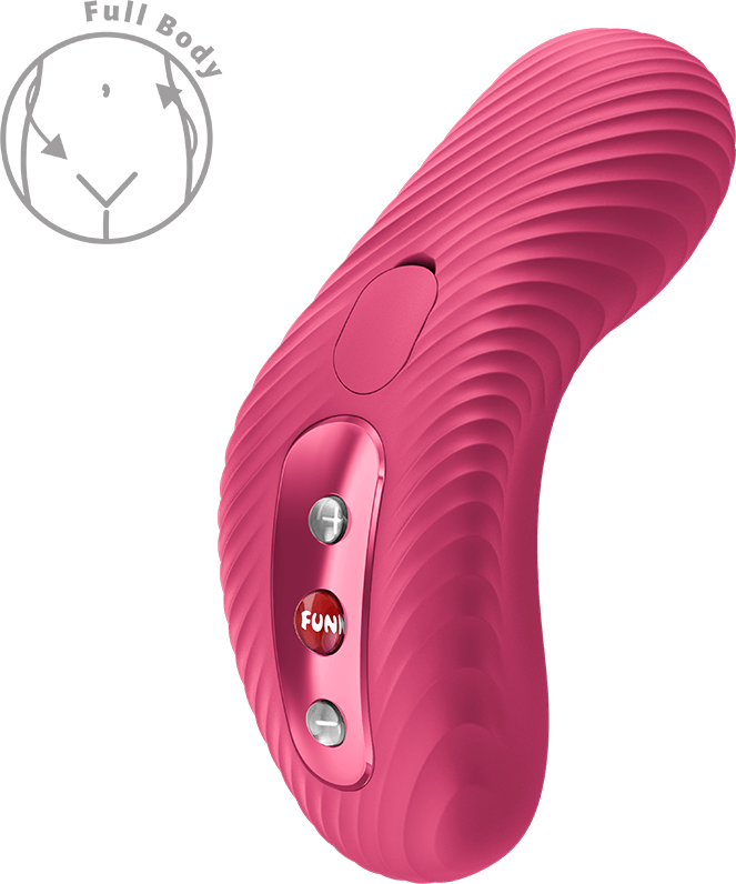 Laya III Rechargeable Lay-On Vibrator Raspberry