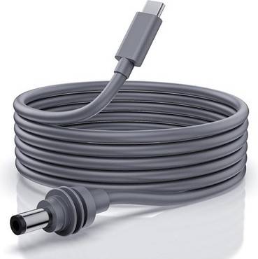 Mini USB C To DC Power Cable 10ft