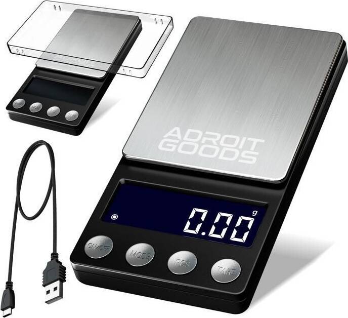 Aihontai Mini Rechargeable Precision Digital Kitchen Scale