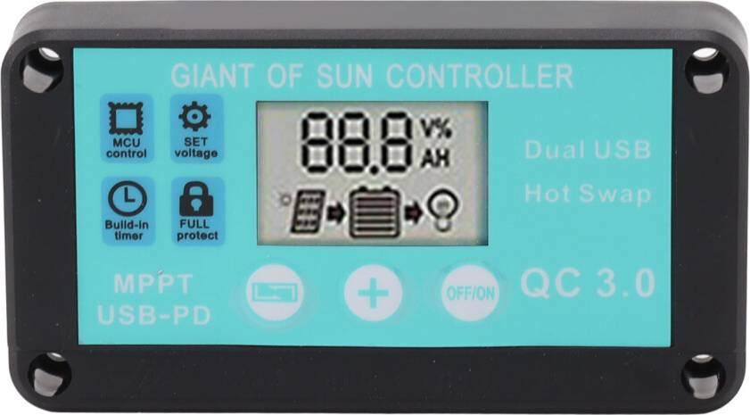 Solar Charge Controller Dual USB Output