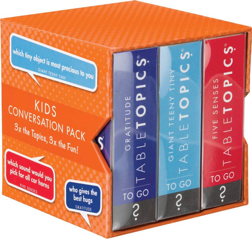 ICS TableTopics Kids Conversation Pack Set