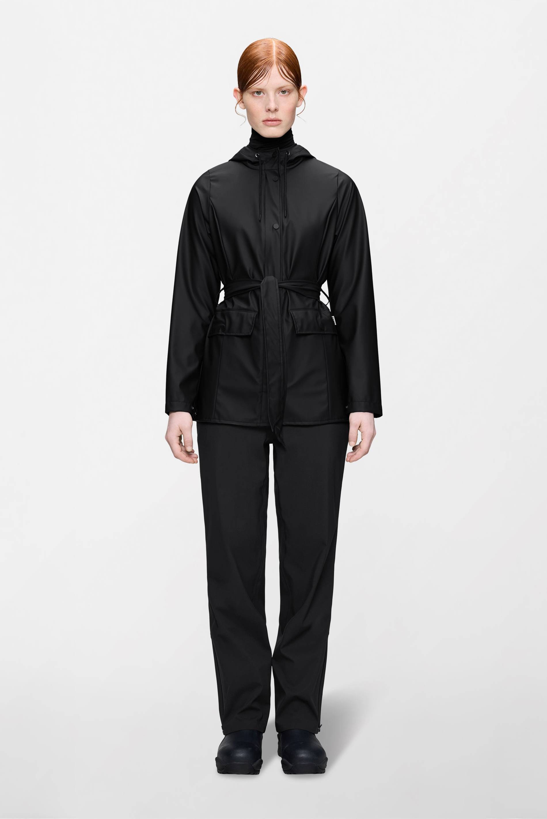 Rains Curve Jacket - Sort