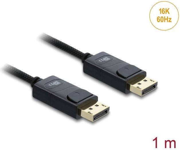 DeLock DisplayPort Kabel Sort