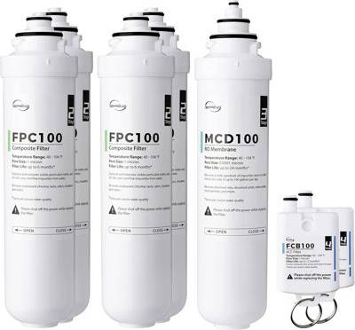 Countertop water filter iSpring Water Systems 5-Stage Countertop Reverse Osmosis Dispenser RCD100