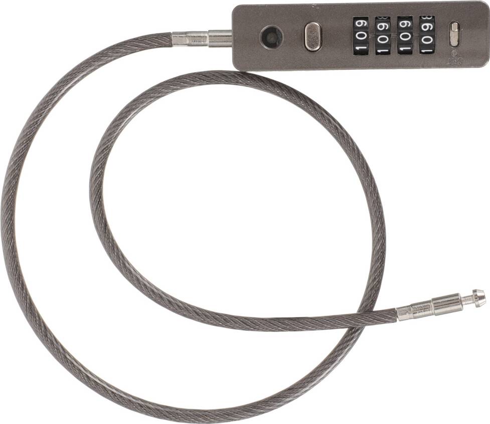 Inoomp 4Pcs 4-Digit Combination Cable Lock