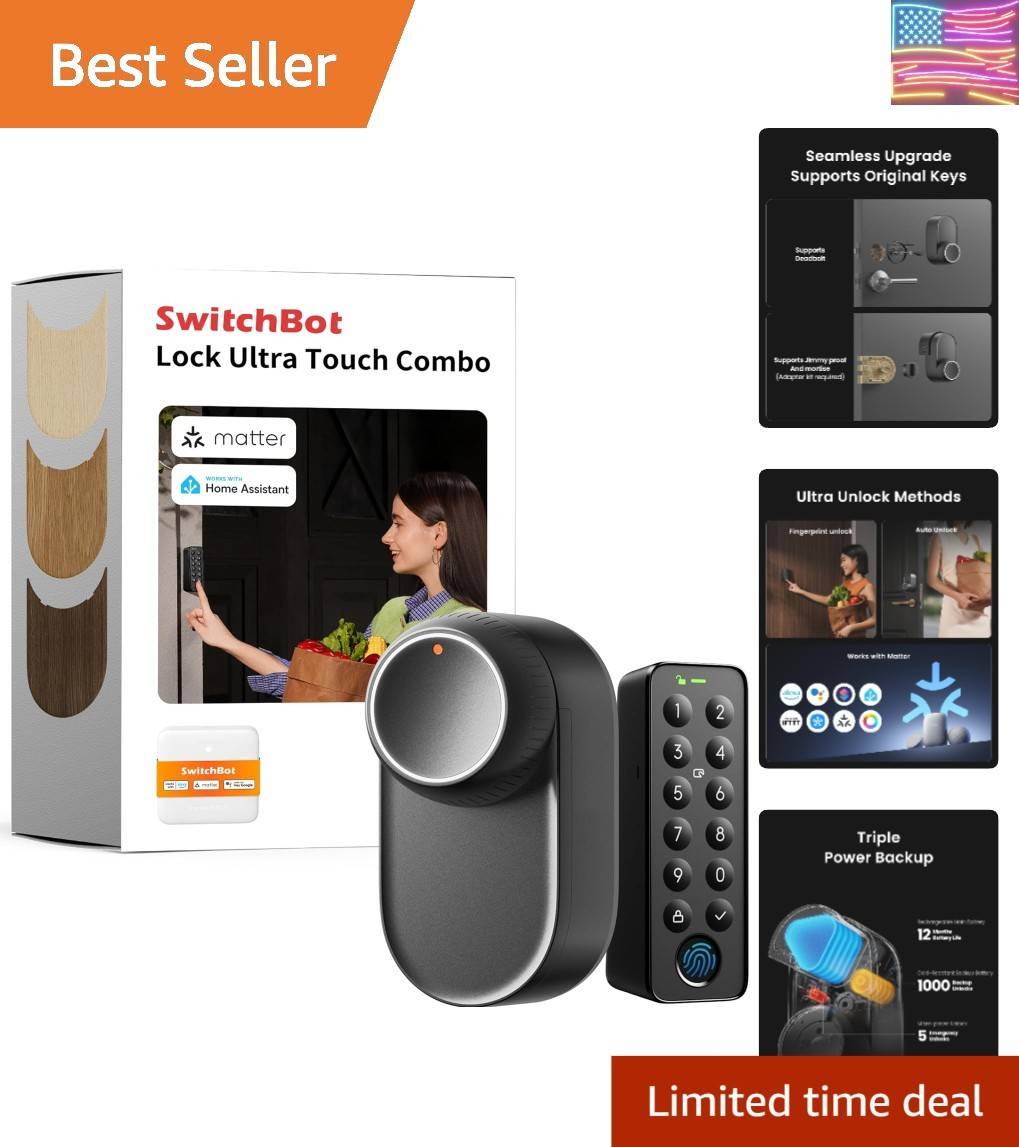 Smart lock SwitchBot Smart Lock Ultra Keypad Fingerprint
