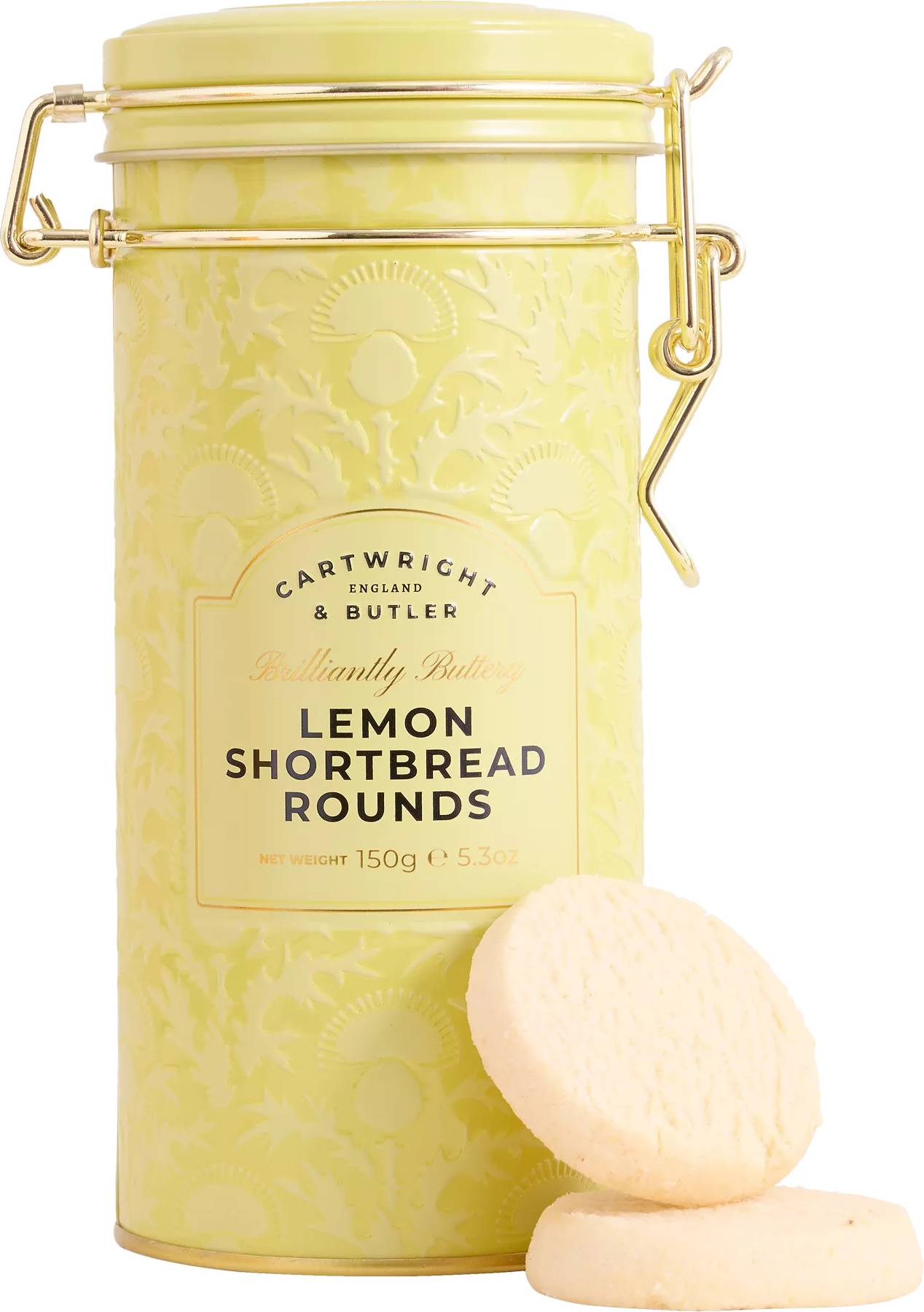 Cartwright & Butler Lemon Shortbread Rounds 150g