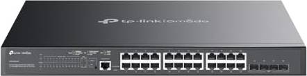 TP-Link JetStream 24-Port Gigabit 4-Port 10 Switch Power Over Ethernet RJ-45 Managed Rack Modul