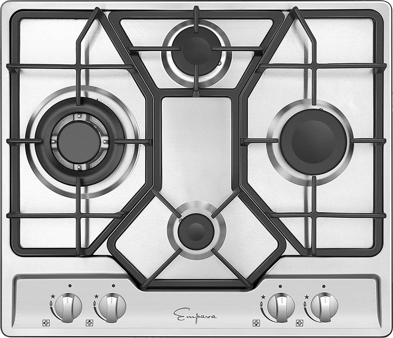 Gas hobs Empava 24 Inch Built-In Gas Cooktops
