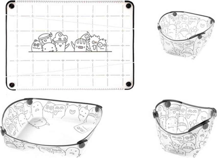 Picnic plates and bowls Portable Camping Tableware Set