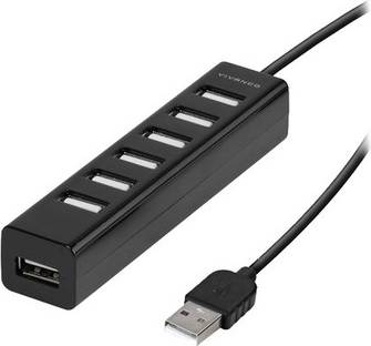 Hub Multiporta Usb 2.0 7 In 1