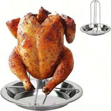 Shein Stainless Steel Roast Chicken Rack