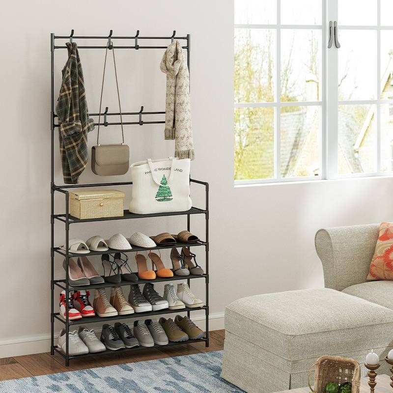 Shoe and coat storage Coat Storage Organizer Shoe Rack