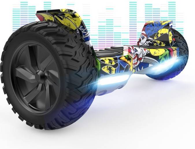 8.5-Inch Hummer All-Terrain Hoverboard LED Bluetooth