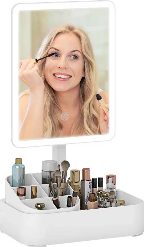 Homcom Light Up Makeup Mirror With Touch Screen