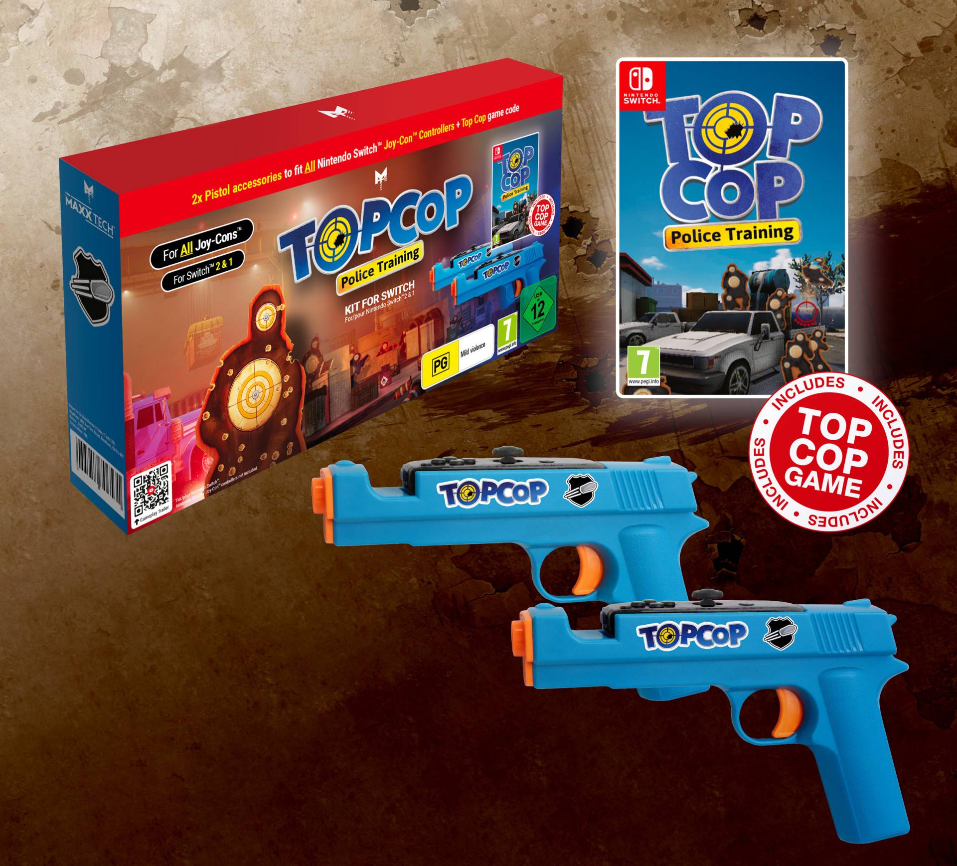 Police Training Game Gun Kit