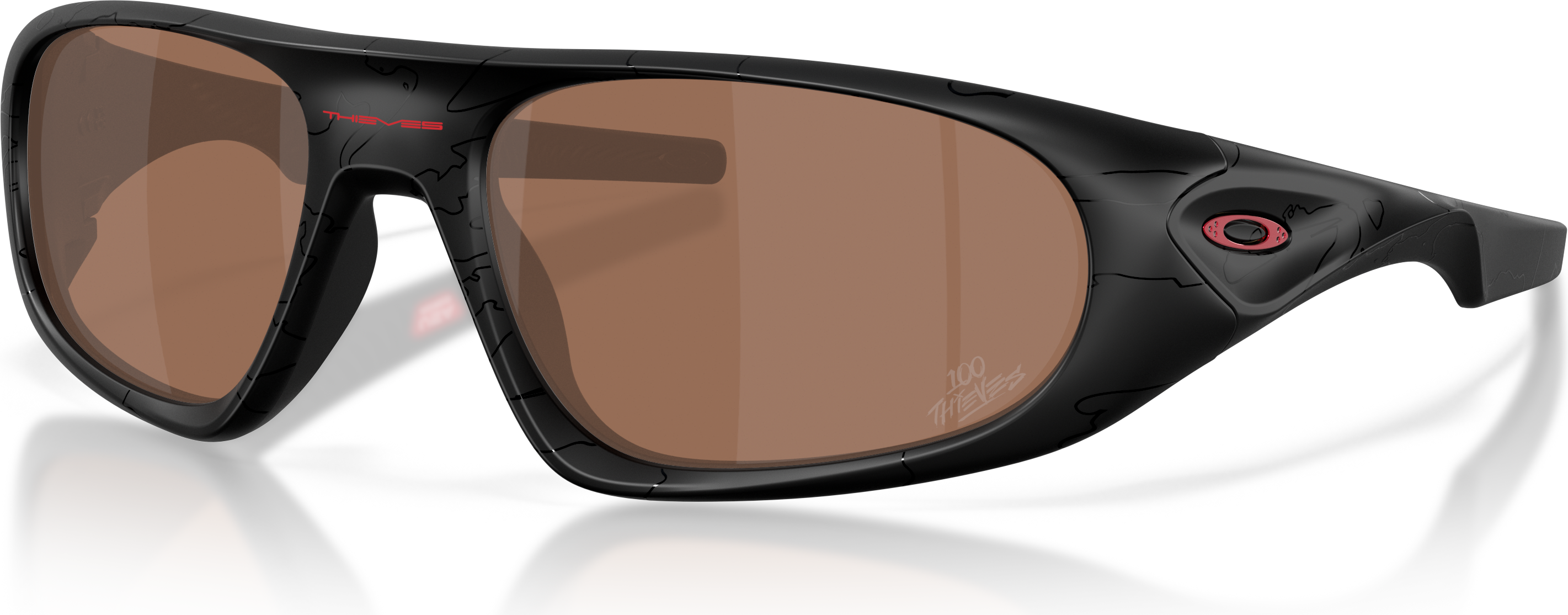 Oakley Neoforma Solbriller Matter Sort Brun Rund