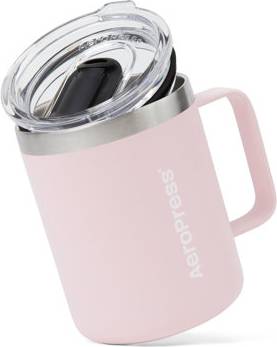 Reisekaffeebecher Rosa