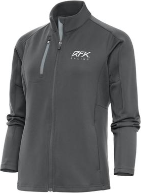 Antigua Pewter Roush Fenway Keselowski Racing Jacket
