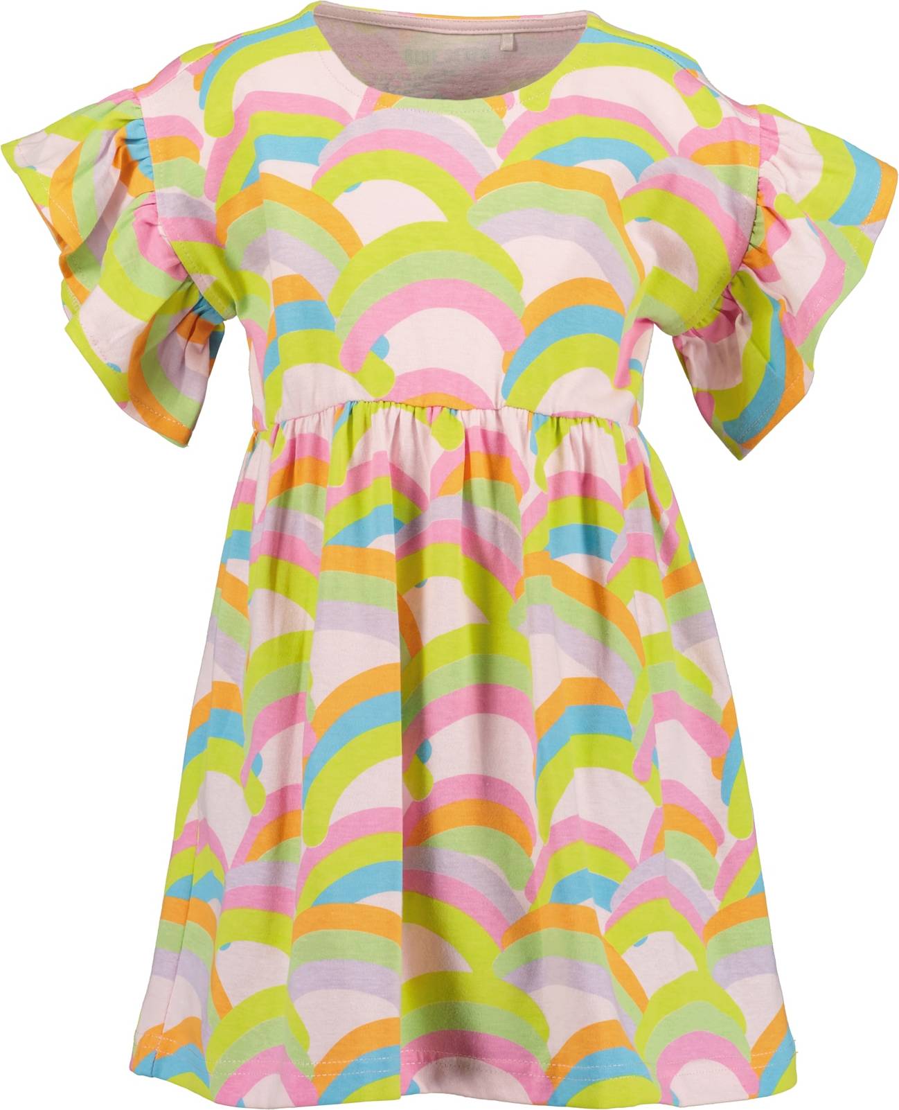 Blue seven kinder Blue Seven Jerseykleid Rundhals Rosa